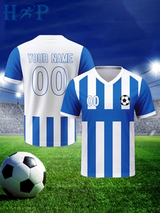 Nouveaux maillots de football de club de haute qualité, maillots personnalisés par sublimation, 100% polyester extensible, maillots de sport - Product Image 6