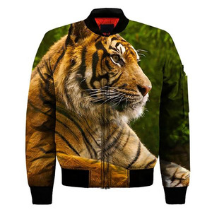 เสื้อแจ็คเก็ตบอมเบอร์สีเทาสำหรับผู้ชาย กันลม ผลิตจากโพลีเอสเตอร์ ปิดด้วยซิป คอปกพับได้ สวมใส่สบายๆ ในฤดูใบไม้ร่วง ขายส่งและสามารถปรับแต่งได้ - Product Image 4