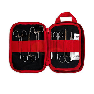 Kit complet d'instruments chirurgicaux orthopédiques manuels en acier inoxydable de haute qualité pour la suture et la fermeture des plaies, pour étudiants en dissection, certifié CE - Product Image 1