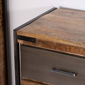 Vandana Autumn Sense Industrial <b>sideboard</b> 200 cm in mango wood and metal Shade - Product Image 6