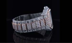 Iced Out Two Tone Rose Gold Roman Numerals <b>Watch</b> Square Automatic Men <b>Mechanical</b> Bust Down Luxury Hip Hop Bling <b>Watch</b> - Product Image 3