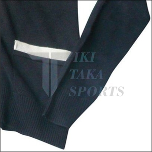 Suéter Cárdigan Deportivo Tiki Taka de Invierno para Hombre de Alta Calidad - Color Sólido, Secado Rápido y Transpirable, Ropa de Moda - Product Image 4