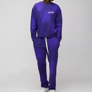 Compre Ropa Deportiva Transpirable para Correr, con Logotipo Personalizado, 100% Poliéster, Conjuntos Deportivos Casuales con Cierre para Hombre, Conjuntos de Chándal para Entrenamiento en el Gimnasio - Product Image 3