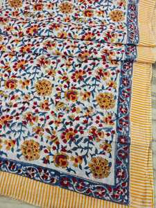 Magnifiques sarongs indiens faits main, imprimés au bloc, motifs petits blocs, 100% coton, pour femmes, parfaits pour la plage, légers, été. - Product Image 4