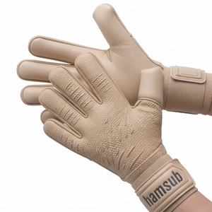 Custom Professional <b>Soccer</b> Goalkeeper Gloves High Grip Latex Finger Save Football Goalie Gloves OEM ODM Manufacturer - Product Image 1