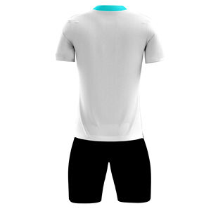Tenues de football pour adultes, hommes, impression numérique personnalisée OEM, polyester de haute qualité, léger, respirant, séchage rapide, vêtements de sport pour club - Product Image 2