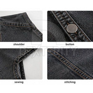 Chaleco Vaquero Informal de Invierno para Hombre, Diseño Moderno de Alta Calidad, Servicio OEM, Personalizable, 100% Algodón, MOQ Bajo, Nueva Llegada - Product Image 5