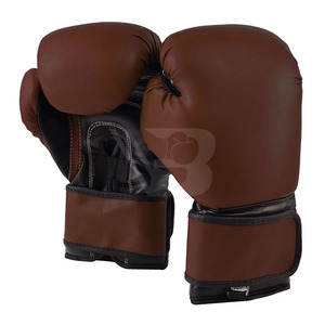 Gants de boxe professionnels personnalisés de dernière génération avec design et logo gagnants, en cuir de haute qualité, fermeture auto-agrippante pour doigts entiers - Product Image 4