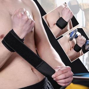 ผ้าพันข้อมือยกน้ำหนักสำหรับออกกำลังกาย เพาเวอร์ลิฟติ้ง เพาะกาย ฟิตเนส ช่วยพยุงข้อมือ - Product Image 4