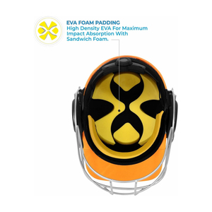 Casco de bateo de cricket personalizable de la mejor calidad, con logo y color personalizados, ligero, transpirable y seguro. - Product Image 3