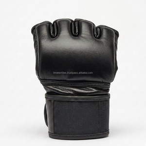 ถุงมือฝึกซ้อม MMA หนังแท้ ปิดด้วยแถบตีนตุ๊กแก แห้งเร็ว ระบายความชื้น น้ำหนักเบา สำหรับทุกเพศ ทุกวัย - Product Image 4