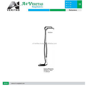 Ensemble d'instruments chirurgicaux rétracteurs à double extrémité à 2 branches de 20 cm de haute qualité A-1 VERITAS Czerny |   Kit chirurgical ORL réutilisable - Product Image 5