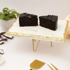 Pastry Decoration <b>Marble</b> And Brass <b>Cake</b> <b>Stand</b> Cookies and Snacks Platter Manufacture <b>Marble</b> <b>Cake</b> <b>Stand</b> - Product Image 3