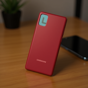 Cover Posteriore Rossa di Ricambio per Samsung Galaxy A41 2020 - Product Image 3