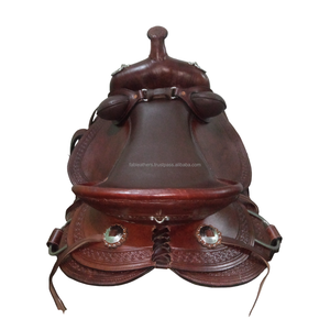 Sillas de Montar Ligeras de Estilo Americano, de Cuero Auténtico, para Carreras de Caballos, Hechas a Mano, Personalizables, Disponibles al por Mayor - Product Image 1