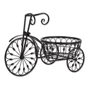 High Trending Beautiful Design Decorative Metal Planter <b>Cycle</b> Shape Elegant Flower Pot for Home Garden Decoration - Product Image 4