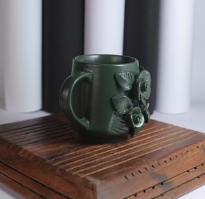 American Style Eco-Friendly Ceramic Coffee Mug & Tea <b>Cup</b> <b>Set</b> with Saucer | Handcrafted for Home Decor Dishwasher Microwave Safe - Product Image 6