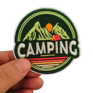 Wholesale OEM Premium Quality <b>Embroidery</b> Badges Good <b>Material</b> Plus Size Hand top quality Embroidered Low MOQ for Clothing - Product Image 1