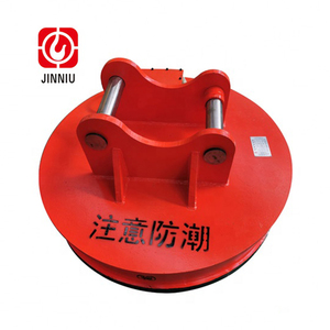 Ventouse magnétique de 1000 kg à prix d'usine, ronde, pour projets d'attache sur grues d'entrepôt et excavatrices - Product Image 3