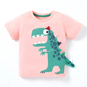 Camiseta para Bebé Niño, Producto Personalizado en Oferta, Ropa de Algodón Ligera y Transpirable, Proveedor - Product Image 1