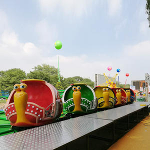 Precio de fábrica Parque de atracciones para niños Paseos Cabina de <span class=keywords><strong>Caracol</strong></span> Montaña rusa giratoria para parque infantil interior y exterior - Product Image 1