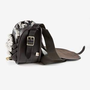 Bolsa de Cuero Genuino Personalizable al por Mayor para Cargador de Cartuchos, Bolsa Doble de Cuero para Cartuchos de Caza, Accesorios de Caza para Cazadores - Product Image 3