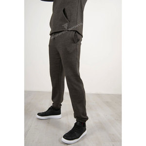 Ensemble de survêtement pour homme de haute qualité, sweat-shirt à capuche et pantalon de survêtement, personnalisé, double capuche, deux pièces, 100% coton molletonné - Product Image 4