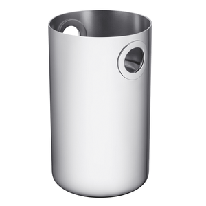 Enfriador de vino de buena venta, Cubo de champán de Metal con Acabado niquelado, cubo de hielo de Metal para vino con mango de perilla lateral - Product Image 6