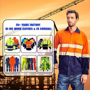 Camisa de Trabajo Ligera de Alta Calidad Hecha en Pakistán, de Aramida/Viscosa FR, para Trabajadores - Product Image 4