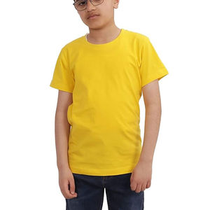 Camiseta personalizada 100% algodón 275 gsm de alta densidad para niños, ropa para la escuela y el hogar - Product Image 5