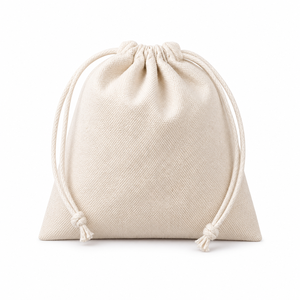 Pochette promotionnelle personnalisée OEM en coton imprimé, résistante à l'humidité, écologique, avec cordon de serrage, logo personnalisé pour cadeaux et artisanat - Product Image 2