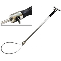 Reusable <strong>Best</strong> Quality Double Grip <strong>Stainless</strong> <strong>Steel</strong> Pig Holder <strong>Hog</strong> Catcher with <strong>Wire</strong> Veterinary Equipment