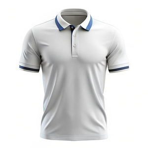 Proveedor directo de fábrica, polos para hombre 100% algodón, polos casuales para hombre en rojo para usar en verano y para la calle. - Product Image 1
