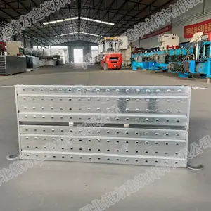 Derfon OEM kim loại giàn giáo bộ phận tùy chỉnh đi Bộ bảng giàn giáo nền tảng Composite giàn giáo Hội Đồng Quản trị với móc