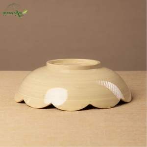 Bol en bambou tissé festonné - Écologique, compatible lave-vaisselle, design champêtre - Product Image 3