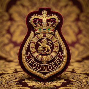 Parche Artesanal de Alambre de Lingotes de Oro y Plata con Insignia Masónica Past Master para Regalia, Emblemas Metálicos Personalizados, Logotipos, Gorras, Sombreros y Trajes - Product Image 4