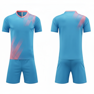 Mens Custom Sports Jersey Short Sleeve Football Uniform Sublimation Print <b>Soccer</b> Training Set Light Weight Activewear - Product Image 3