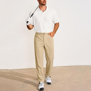 Pantalon de golf pour homme léger et extensible de haute qualité, personnalisé par le fabricant OEM, pour le printemps, les activités de plein air et le sport - Product Image 5