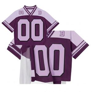 Camisetas de Fútbol Retro Casuales Personalizadas OEM para Hombre, Camisetas Holgadas, Versátiles, Transpirables y Cortas a Precio Razonable - Product Image 1