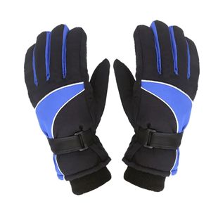 Gants de ski isolés de qualité supérieure, design personnalisable, fabriqués directement en usine, en cuir de chèvre, coupe-vent et imperméables, thermiques pour l'hiver - Product Image 1