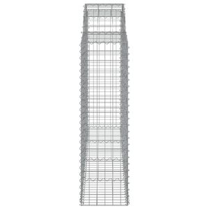 Juego de 2 Cestas de Alambre de Hierro Galvanizado Plateado, Cestas de Gabión, Categoría de Producto - Product Image 5