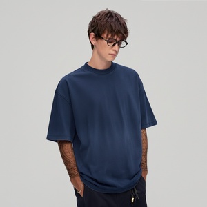 T-shirt pour homme en coton 100% style vintage délavé à l'acide avec logo personnalisé - Product Image 2