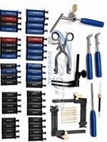 Ensemble de distracteurs cervicaux Caspar de qualité supérieure, 57 pièces, revêtement or et noir, instruments de chirurgie orthopédique et neurochirurgicale de la colonne vertébrale, certifié CE