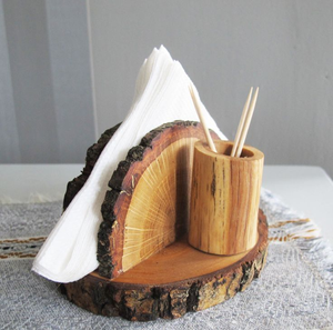 Dispensador de Palillos de Madera Ecológico y Moderno con Forma de Hongo, Color Natural, Tamaño y Logotipo Personalizables para Cocina - Product Image 6