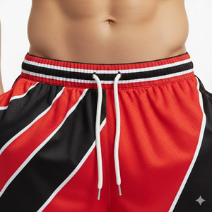 Shorts de bain décontractés pour hommes, imprimés par sublimation, séchage rapide, respirants, taille élastique, pour la plage, le fitness et la natation - Product Image 4