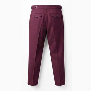 Pantalon de combat allemand classique, style historique, coupe droite, en toile légère, respirant, confortable, avec fermetures sécurisées - Product Image 2