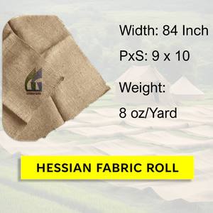 Toile de jute extra large de 84 pouces, 8 oz, neuve, tissu de jute, fabricant en gros Goodman Global Bangladesh - Product Image 2