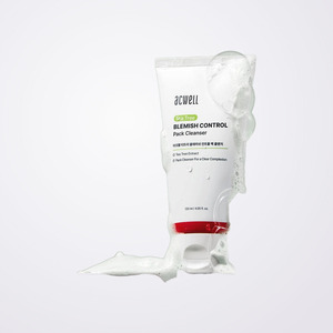 Nettoyant visage le plus vendu Akwell Tea Tree Blemish Control Pack Cleanser 120ml, nettoyant visage à base d'acides aminés, crème nettoyante pour le visage - Product Image 2