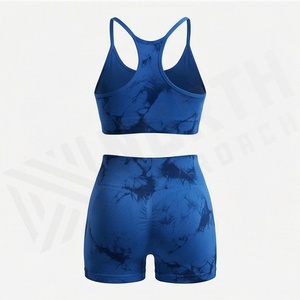 Ensemble de yoga pour femmes avec soutien-gorge et leggings, design frais et personnalisé, vêtements de sport pour la gym, la remise en forme et les exercices - Product Image 2