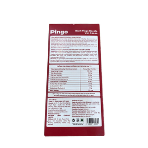 Bâtonnets de biscuits au chocolat vietnamiens, miettes de cacao, 32g, ODM - Product Image 4